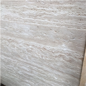 Antique Finish Light Cream Travertine Slabs