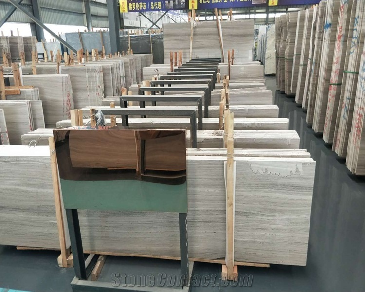 Ash Wood Marble Slab
