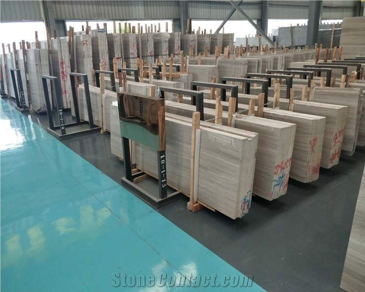 Ash Wood Marble Slab
