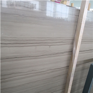 Athens Wood Grey Marble Slabs