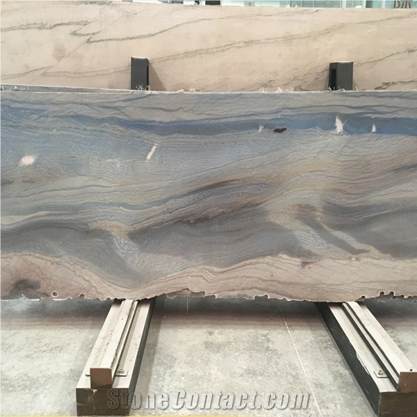 Azul Macaubas Quartzite Slab