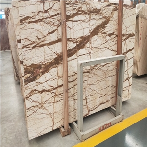 Beige Sofita Gold Marble Slab and Tiels for Sales