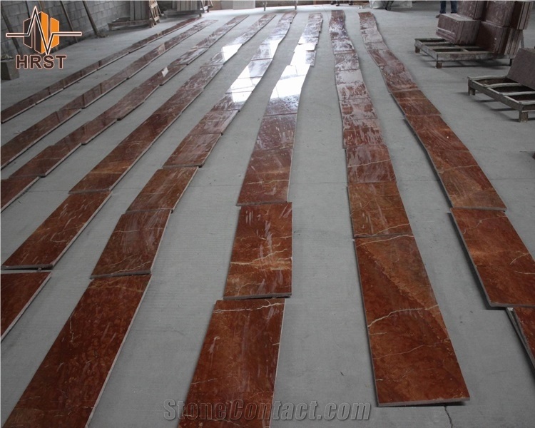Best Price Rojo Alicante Red Marble Floor Tiles