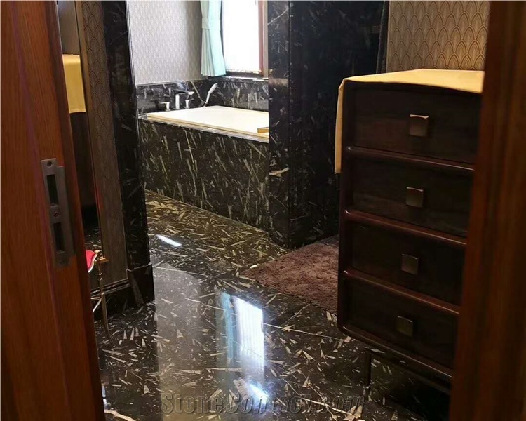 Black Ocean Jura Marble Vanity Top