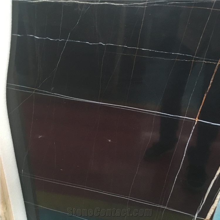 Black Sahara Noir Marble Slabs