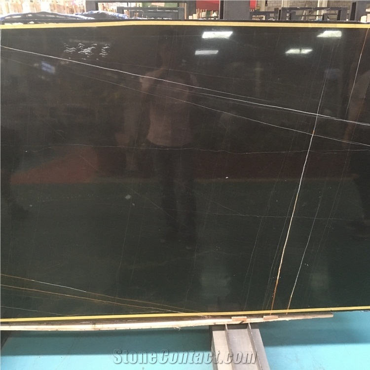 Black Sahara Noir Marble Slabs