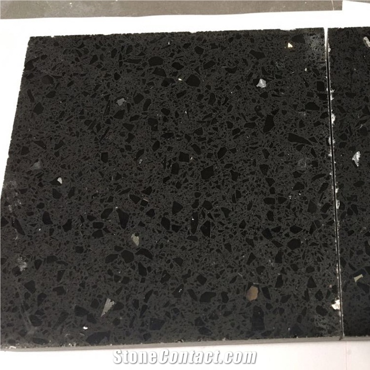Black Starlight Quartz Slabs