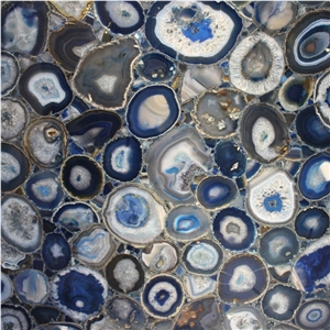 Blue Agate Marble Stone Slab Price