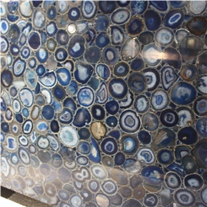 Blue Agate Marble Stone Slab Price