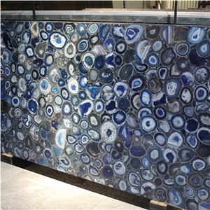 Blue Agate Marble Stone Slab Price