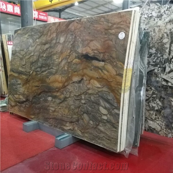 Blue Fusion Quartzite Slab
