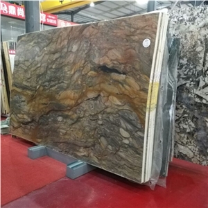 Blue Fusion Quartzite Slab
