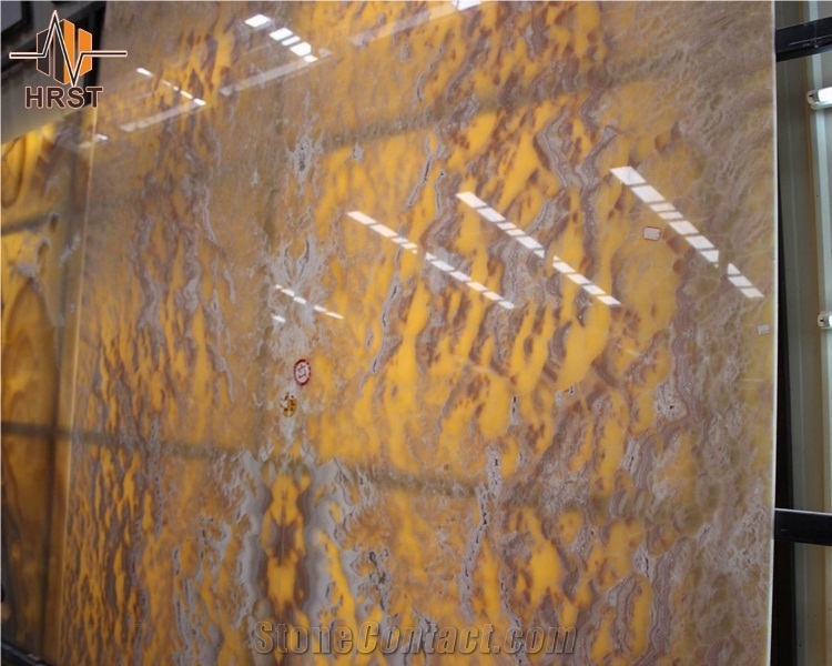 Bookmatched Red Dragon Onyx Slab