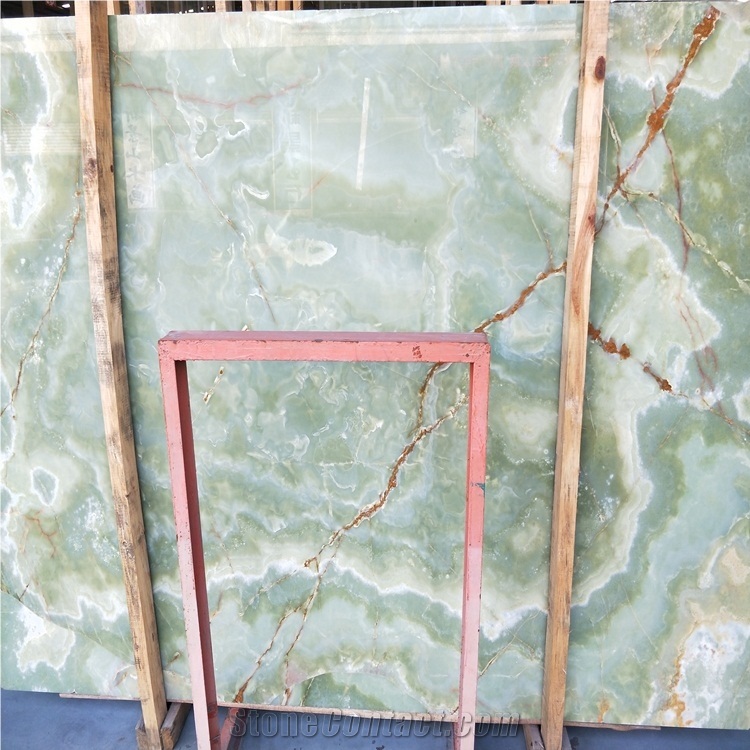 Boragh Green Onyx Slab