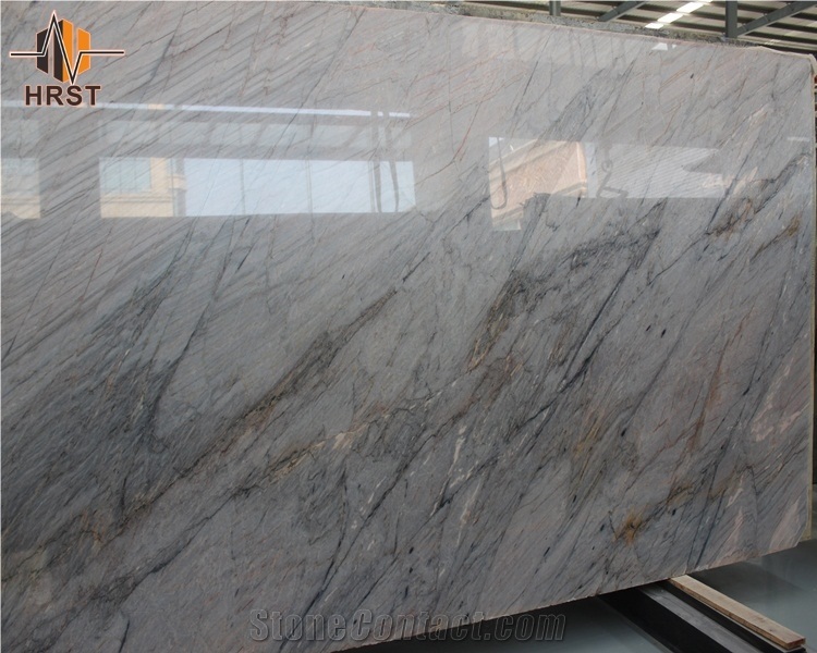 Brazil Aurora Blue Quartzite Slabs