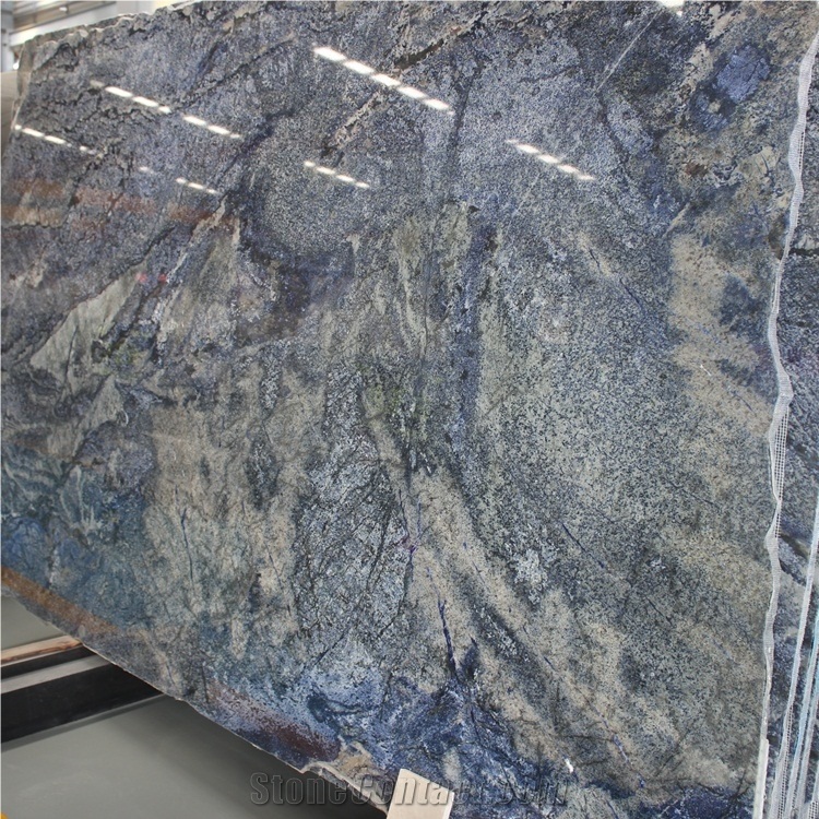 Brazil Azul Bahia Blue Granite Slabs