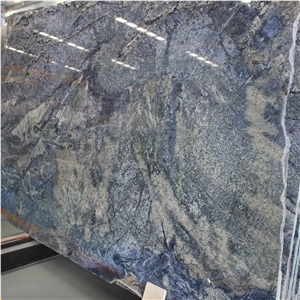 Brazil Azul Bahia Blue Granite Slabs