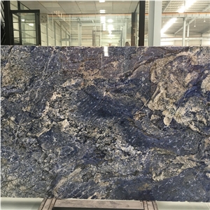 Brazil Azul Bahia Blue Granite Slabs