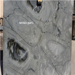 Brazil Green Nuvolato Quartzite Slab