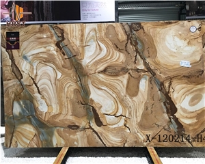 Brazil Natural Palomino Quartzite Slab Price