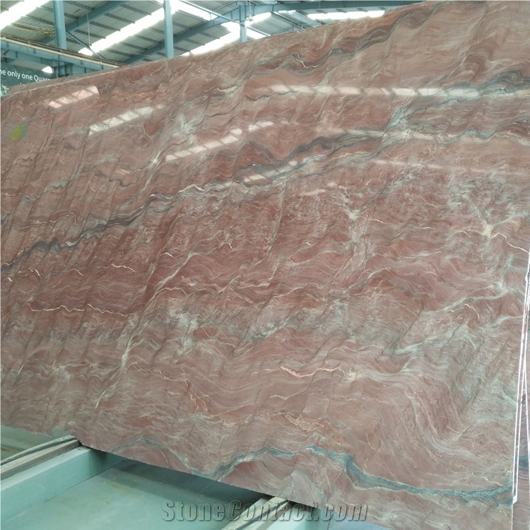 Brazil Red Stone Big Slab Fusion Red Quartzite