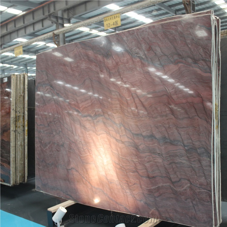 Brazil Red Stone Big Slab Fusion Red Quartzite