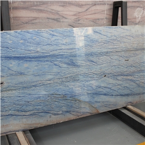 Brazilian Azul Macaubas Blue Quartzite Slabs