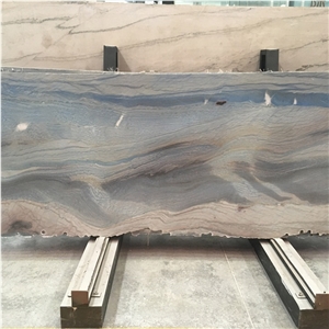 Brazilian Azul Macaubas Blue Quartzite Slabs