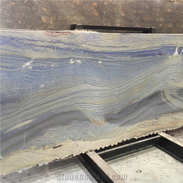 Brazilian Azul Macaubas Blue Quartzite Slabs
