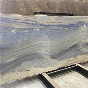 Brazilian Azul Macaubas Blue Quartzite Slabs
