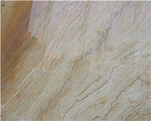 Brazilian Quartzite Golden Macauba Slabs