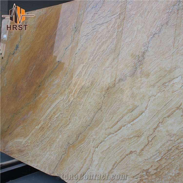 Brazilian Quartzite Golden Macauba Slabs