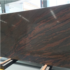 Brazilian Quartzite Slab Copper Dune