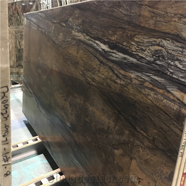 Brown Sandalus Quartzite Slab