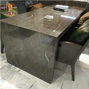 Brown Silk Quartzite Slab