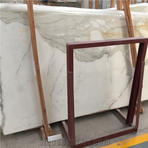 Calacatta Pearl Marble Slab
