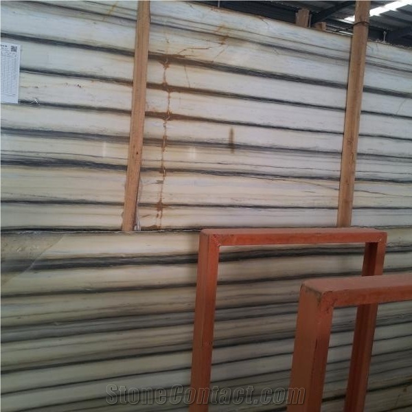 Calacatta Zebrino Marble Slab