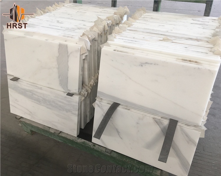 Calcutta Gold Marble Tiles 12x24 Inch