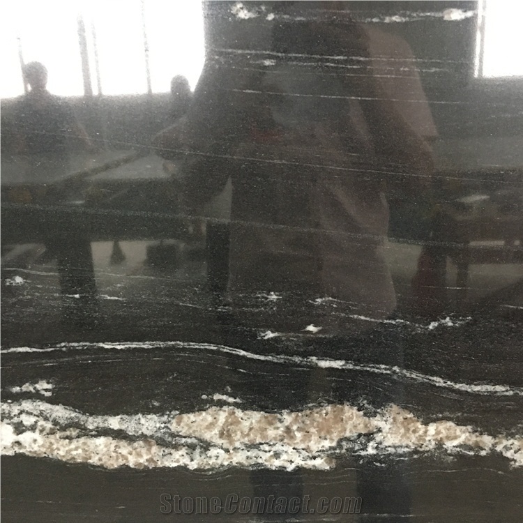 Cheap Fantasy Black Granite 2cm & 3cm Slabs