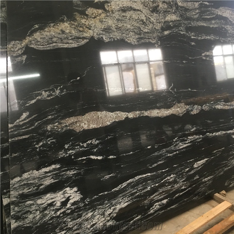 Cheap Fantasy Black Granite 2cm & 3cm Slabs