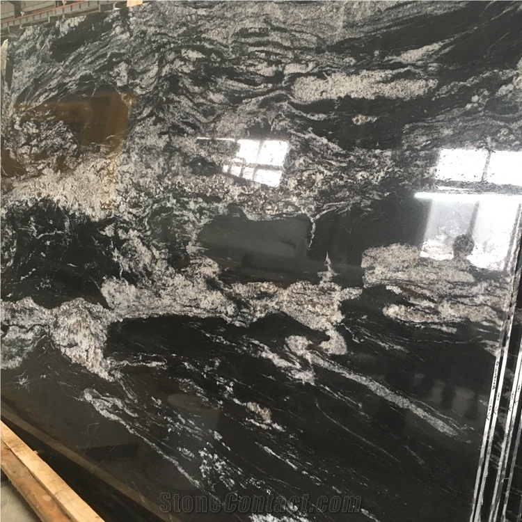 Cheap Fantasy Black Granite 2cm & 3cm Slabs