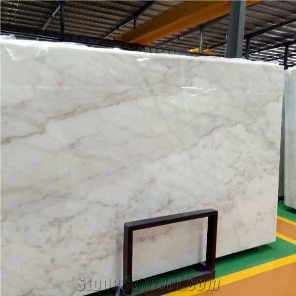 China Carla White Marble Slab
