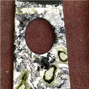 China Ice Emerald Jade Marble Countertops