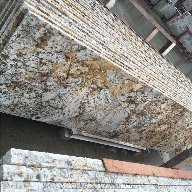 China Splendor Yellow Granite Countertops