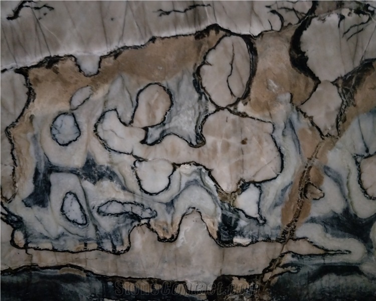 China Twilight Green Marble Slab