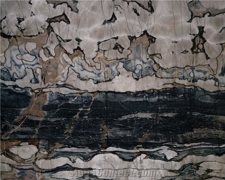 China Twilight Green Marble Slab