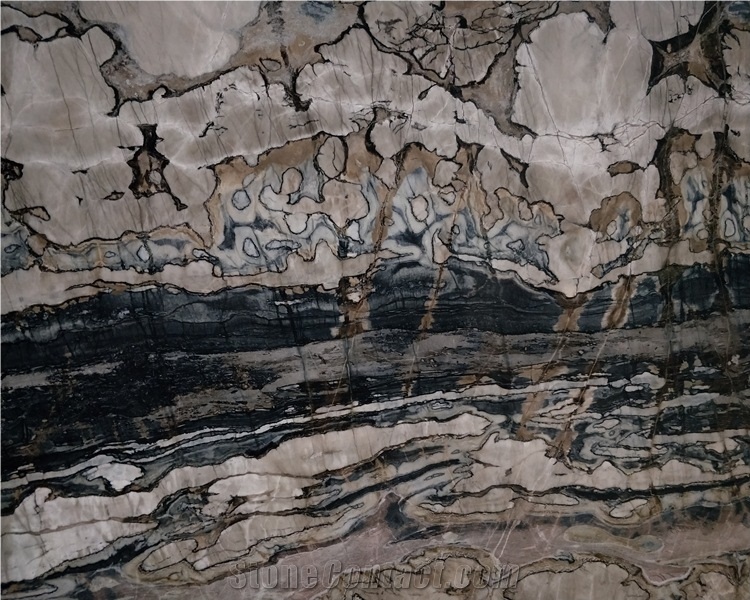 China Twilight Green Marble Slab