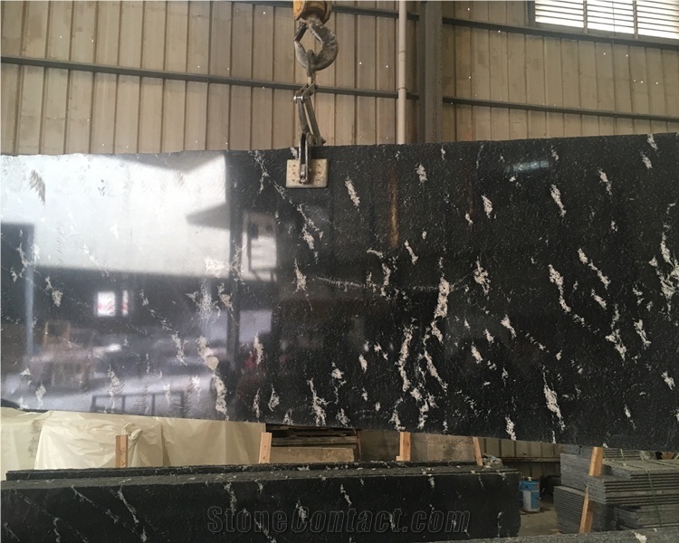 China Via Lactea Granite Slabs