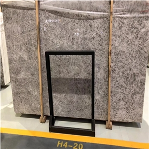 Chinese Ice Arctic Fox Marble Slab