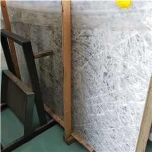 Chinese Ice Arctic Fox Marble Slab